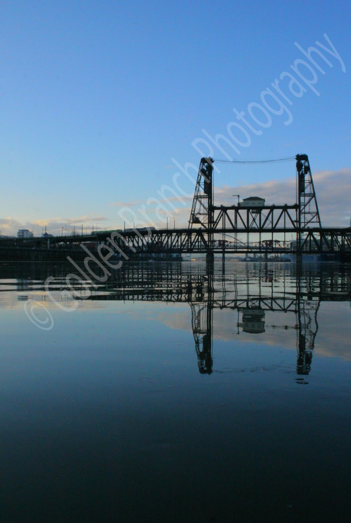 Steel Bridge Reflection